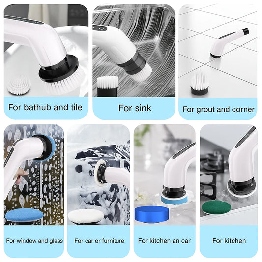 Electric Brush Cleaner™ | 9 in 1 Portable Cleaner