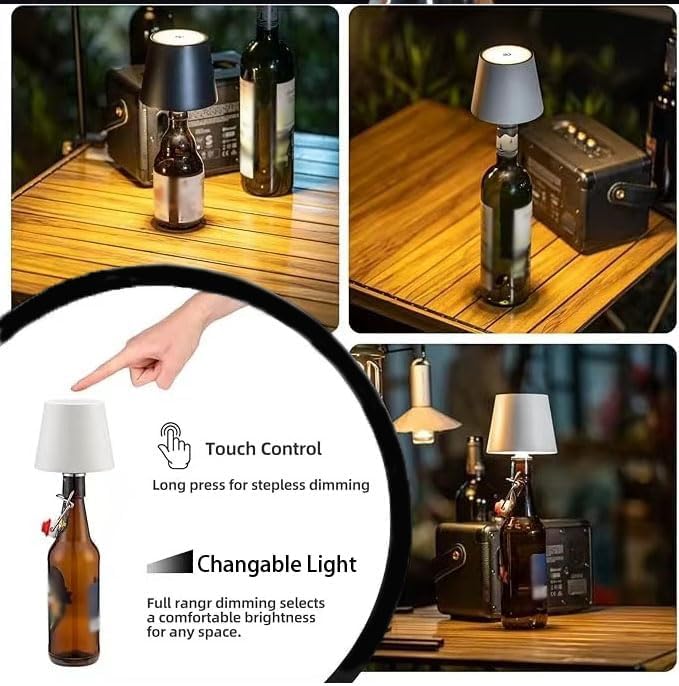 Bottle Lamp™ | Wireless & Rechargeable
