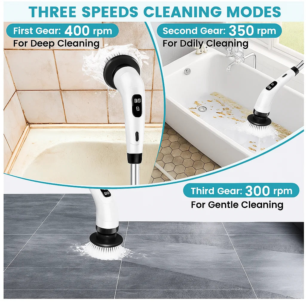 Electric Brush Cleaner™ | 9 in 1 Portable Cleaner