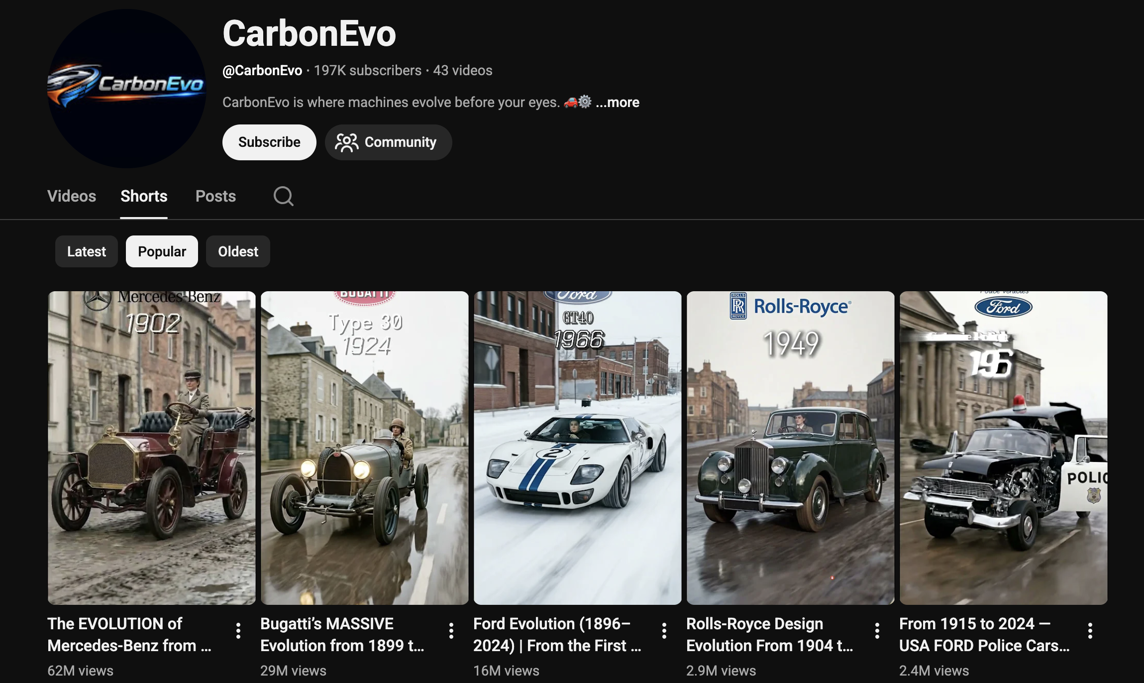 Car Evolution