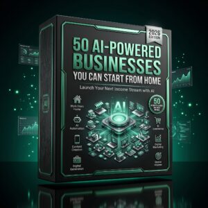 50 AI-Powered Businesses You Can Start from Home